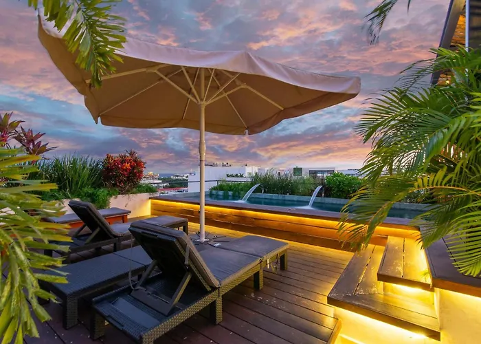 Apartamento Stunning 2br With Plunge Pool - Rooftop Sea Views Playa del Carmen
