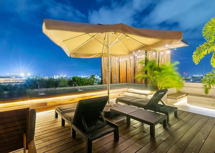Stunning 2br With Plunge Pool - Rooftop Sea Views Apartamento Playa del Carmen